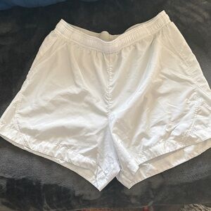 Nike Women's Athletic White Shorts